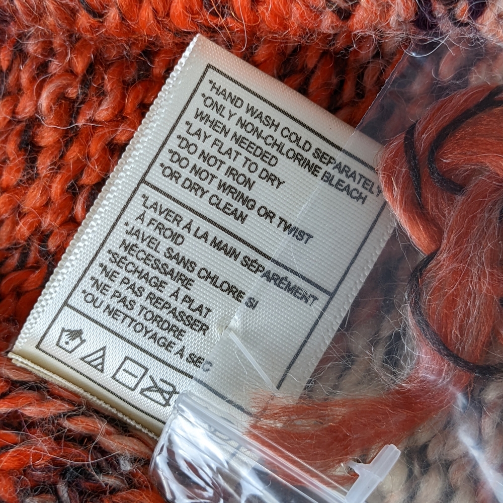 BB Dakota by Steve Madden NWT Canyon Cutie Alpaca Wool Sweater fringe Medium - Picture 12 of 16